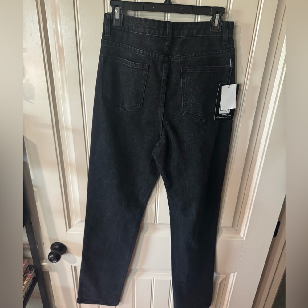 NEW w TAGS 🏷️ PRETTYLITTLETHING Classic Straight Leg Jeans (Tall Fit: Size 4) - Picture 6 of 11